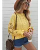 Fashion Crochet Lace Top