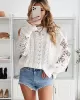 Fashion Crochet Lace Top