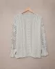 Fashion Crochet Lace Top