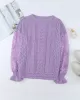 Fashion Crochet Lace Top