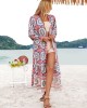 Vacation Loose Floral Printed  Overall