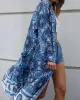 Vacation Loose Floral Printed  Overall