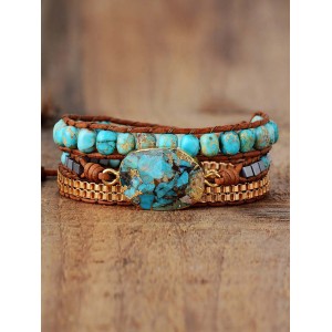 Bohemia Blue  Adjustable  Bracelet Accessories