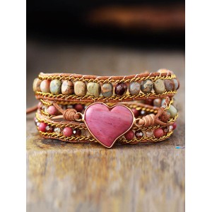 Casual Heart-Shaped Bracelet Accessories