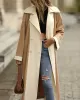 Casual Loose Patchwork Coat