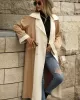 Casual Loose Patchwork Coat