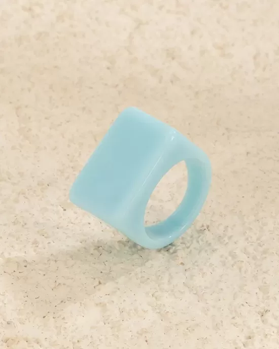 Original Stylish Resin 8 Colors Geometric Ring Original Stylish Resin 8 Colors Geometric Ring