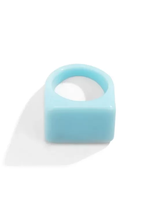 Original Stylish Resin 8 Colors Geometric Ring Original Stylish Resin 8 Colors Geometric Ring