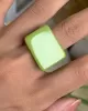 Original Stylish Resin 8 Colors Geometric Ring Original Stylish Resin 8 Colors Geometric Ring