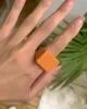 Original Stylish Resin 8 Colors Geometric Ring Original Stylish Resin 8 Colors Geometric Ring