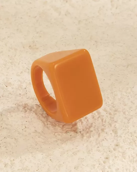 Original Stylish Resin 8 Colors Geometric Ring Original Stylish Resin 8 Colors Geometric Ring