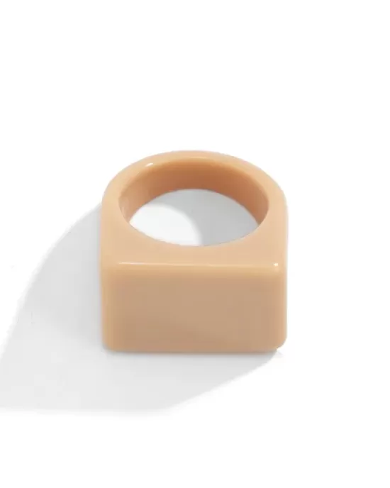 Original Stylish Resin 8 Colors Geometric Ring Original Stylish Resin 8 Colors Geometric Ring