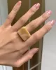 Original Stylish Resin 8 Colors Geometric Ring Original Stylish Resin 8 Colors Geometric Ring