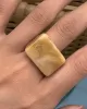 Original Stylish Resin 8 Colors Geometric Ring Original Stylish Resin 8 Colors Geometric Ring