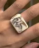 Original Stylish Resin 8 Colors Geometric Ring Original Stylish Resin 8 Colors Geometric Ring