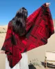 Casual Loose Patchwork Shawl&Cloak