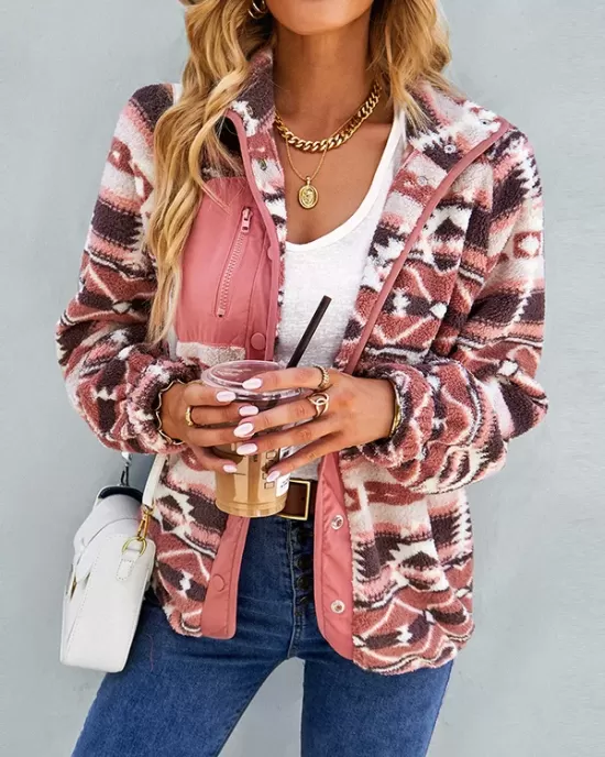 Casual Loose Buckle Coat