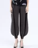 Simple Loose Solid Color Casual Harem Pants Bottoms