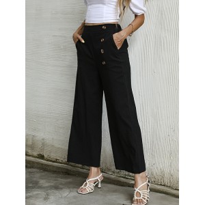 Original Simple Casual Loose Solid Color Pants