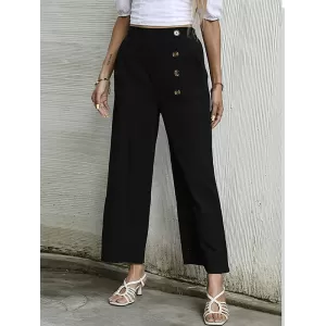 Original Simple Casual Loose Solid Color Pants