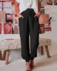 Casual Drawstring Solid Harem Pants