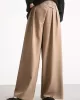 Casual Wide Leg Loose Solid Color Pants Bottoms