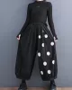 Original Creation Loose Wide Leg Polka-Dot Casual Pants Bottoms