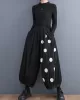 Original Creation Loose Wide Leg Polka-Dot Casual Pants Bottoms