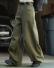 Simple Wide Leg Loose Solid Color Casual Pants Bottoms