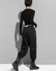 Loose Cool Solid Color Casual Harem Pants Bottoms