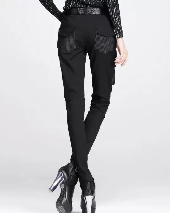 Original Cool Split-Joint With Pockets Zipper Casual Pants Bottoms