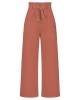 Simple Loose Wide Leg Solid Color Casual Pants Bottoms