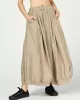 Vintage Ramie Cotton Wide Leg Pants