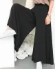 Original Solid Column Wide Leg Pants