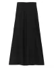 Casual Solid Column Wide Leg Pants