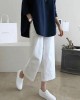 5 Colors Line Loose Casual Plus Size Wide-Leg Pants