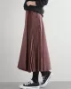 Graceful A-Line Pleated Skirt