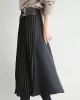 Graceful A-Line Pleated Skirt