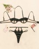 Sexy Lace Hollow Split-Joint Split Erotic Lingerie