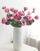 Lisianthus Flower Silk Flower Furnishings Wedding Bouquet Decoration