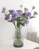 Lisianthus Flower Silk Flower Furnishings Wedding Bouquet Decoration