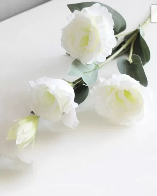 Lisianthus Flower Silk Flower Furnishings Wedding Bouquet Decoration