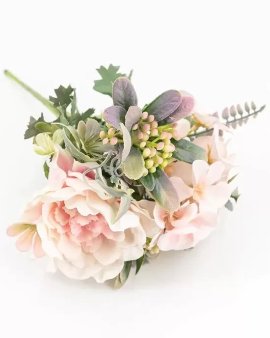 Lisianthus Flower Silk Flower Furnishings Wedding Bouquet Decoration