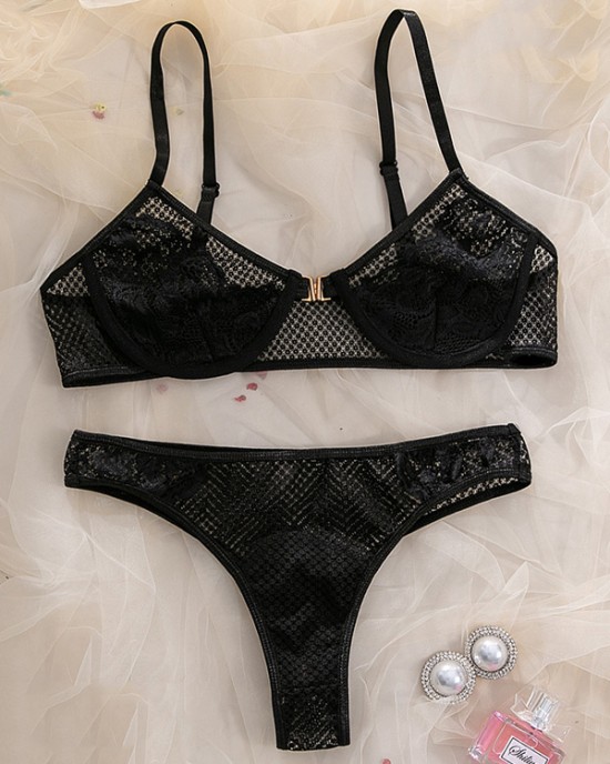 Sexy Lace Split-Joint Split Lingerie