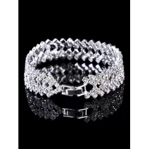 Statement Party Alloy Rhinestone Bracelet Accessories