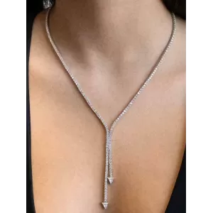 Urban Evening Normcore Rhinestone Necklaces Accessories