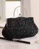 Vintage Evening Beaded Sequined Handbag