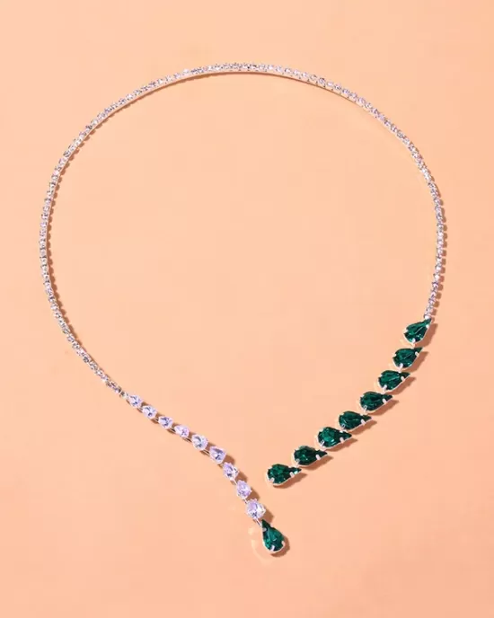 Original Stylish Statement Crystal Necklace