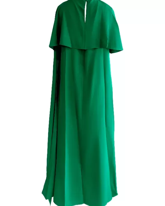 Loose Asymmetric Solid Color Maxi Dresses