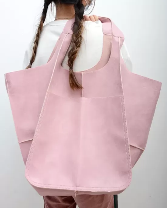 Split-Joint Tote Bags Handbags